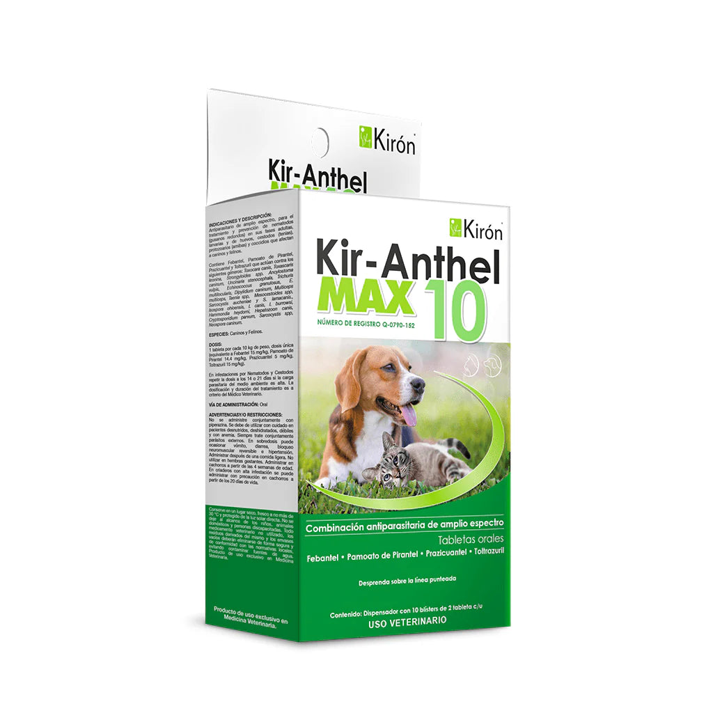 Kir-Anthel Max 10MG - Kiron Kir-Anthel Max 10MG - Kiron